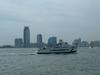 Вид с парома, отплывающего на Стэйтен Айленд (Staten Island)